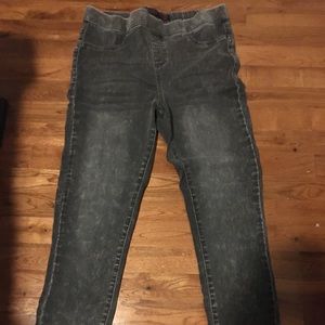 No Boundaries Dark Grey Jeggings